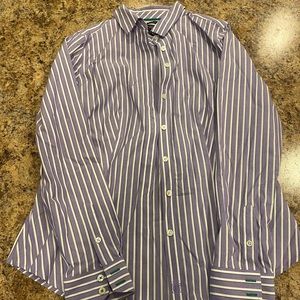 Stripped button down
